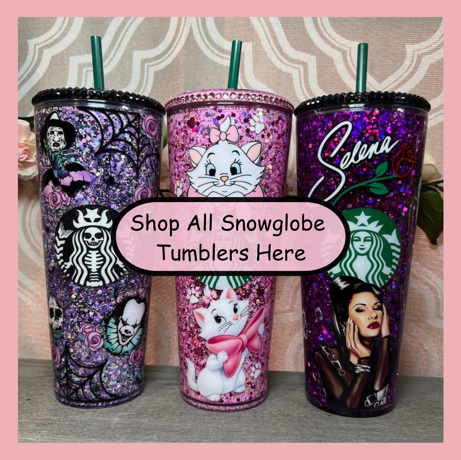 Snowglobe Tumblers