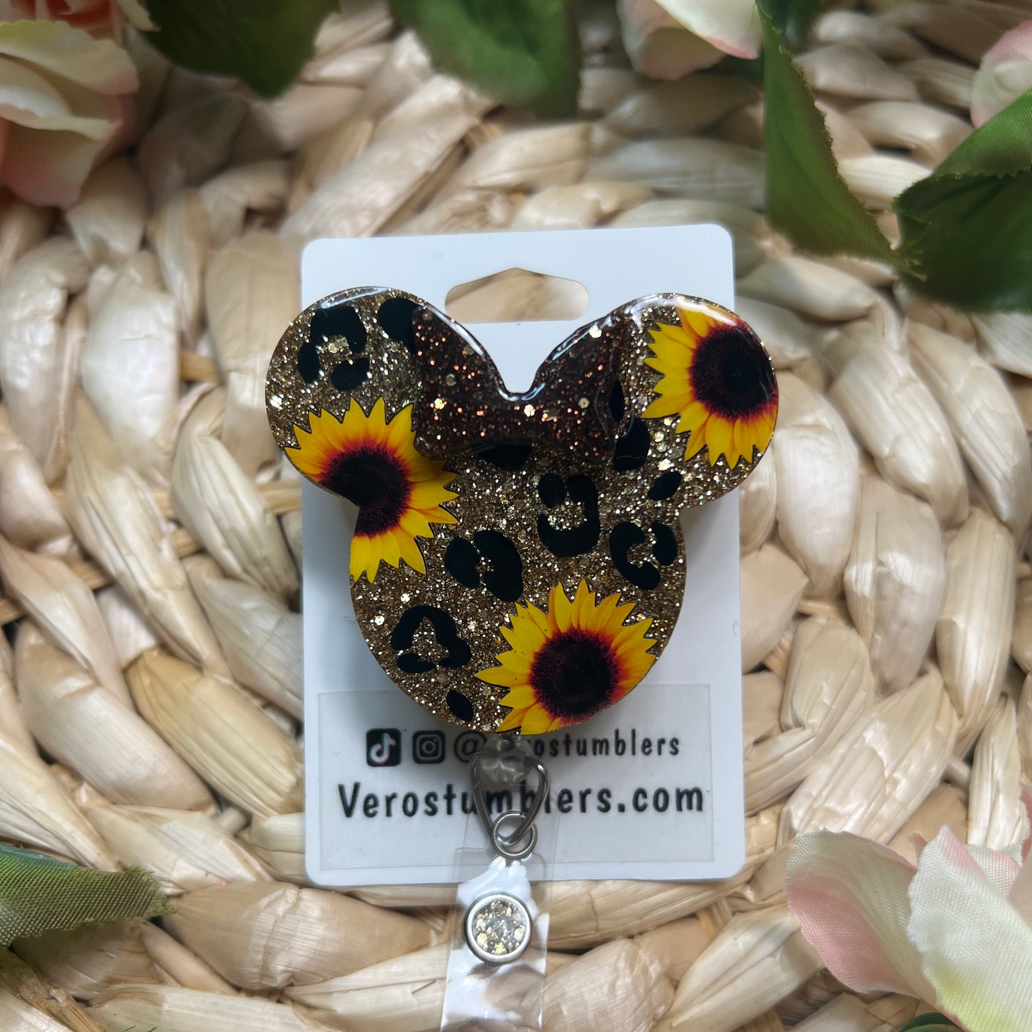 Sunflower Cheetah Mouse