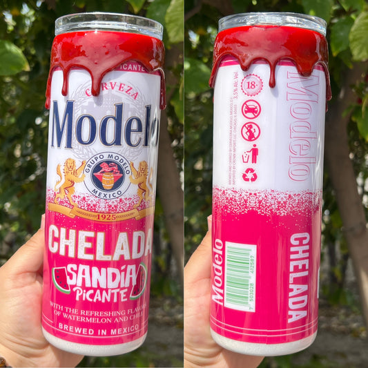 Chelada sandia picante